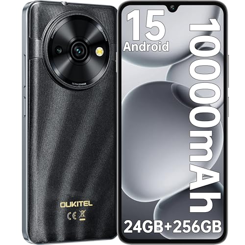 OUKITEL C59 Pro Android15 Mobile Phones - 10000mAh Large Battery